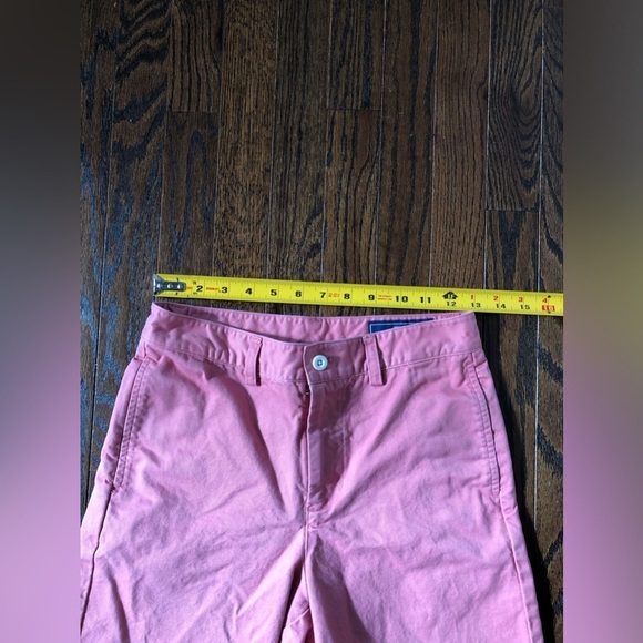 vineyard vines Boys 16 Salmon Pink Khaki Chino 9.5” inseam Shorts - VGUC! - Picture 5 of 10